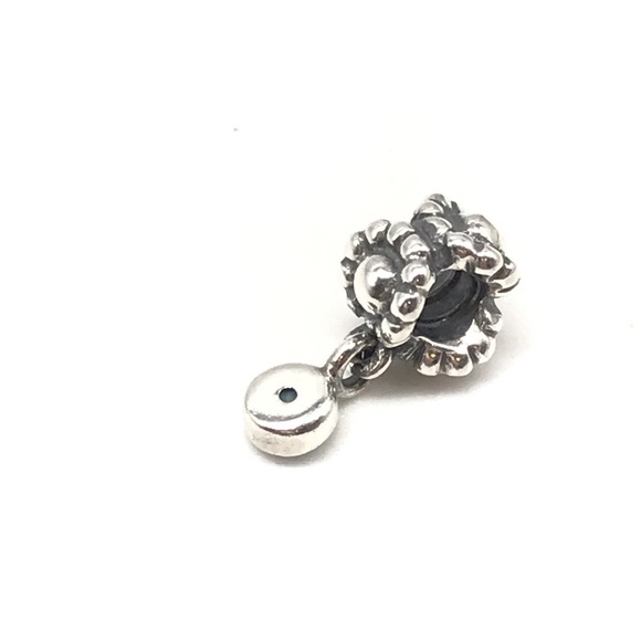 Pandora Blue Topaz Dew Drop Charm - Picture 4 of 5